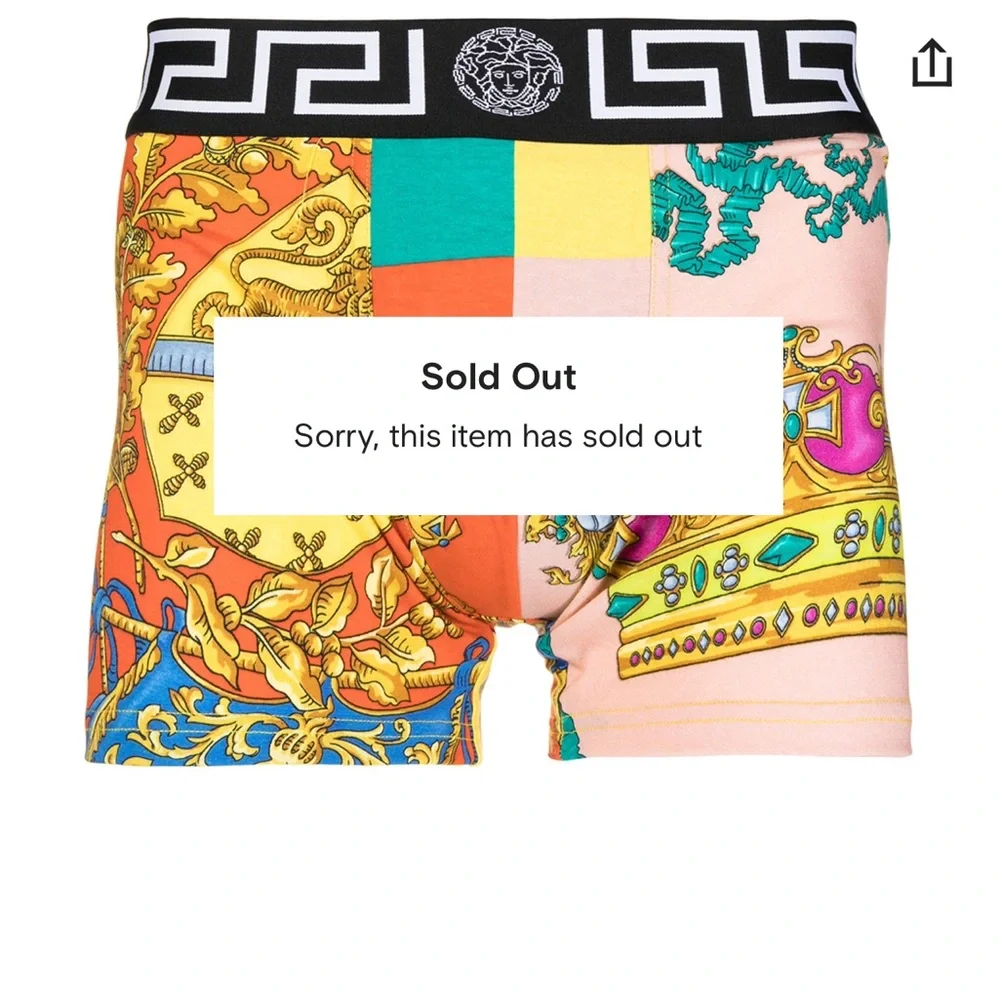 Versace Graphic-print boxer trunks - Picture 12 of 13